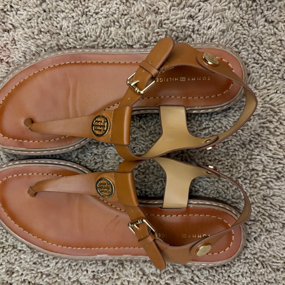 Tommy Hilfiger Women's Brown Sandals